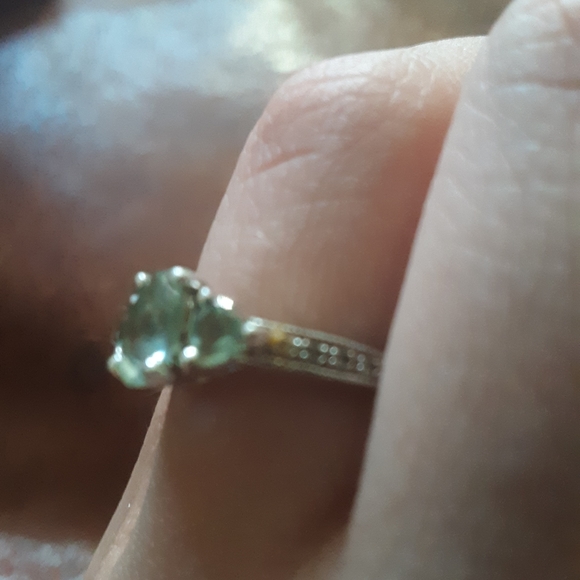 Helzberg aquamarine ring - Picture 5 of 5